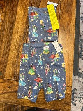 GAP - Disney Princess Summer Pajama Set